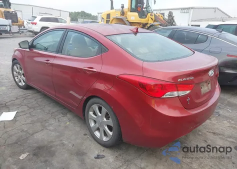 2012 Hyundai Elantra Limited (Ulsan Plant) z USA, uszkodzony, nr VIN KMHDH4AE6CU255790